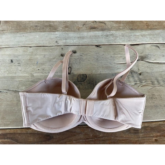 Victoria's Secret Praline Beige 32D Body by Victoria Lightly Lined Strapless Bra - Picture 2 of 2